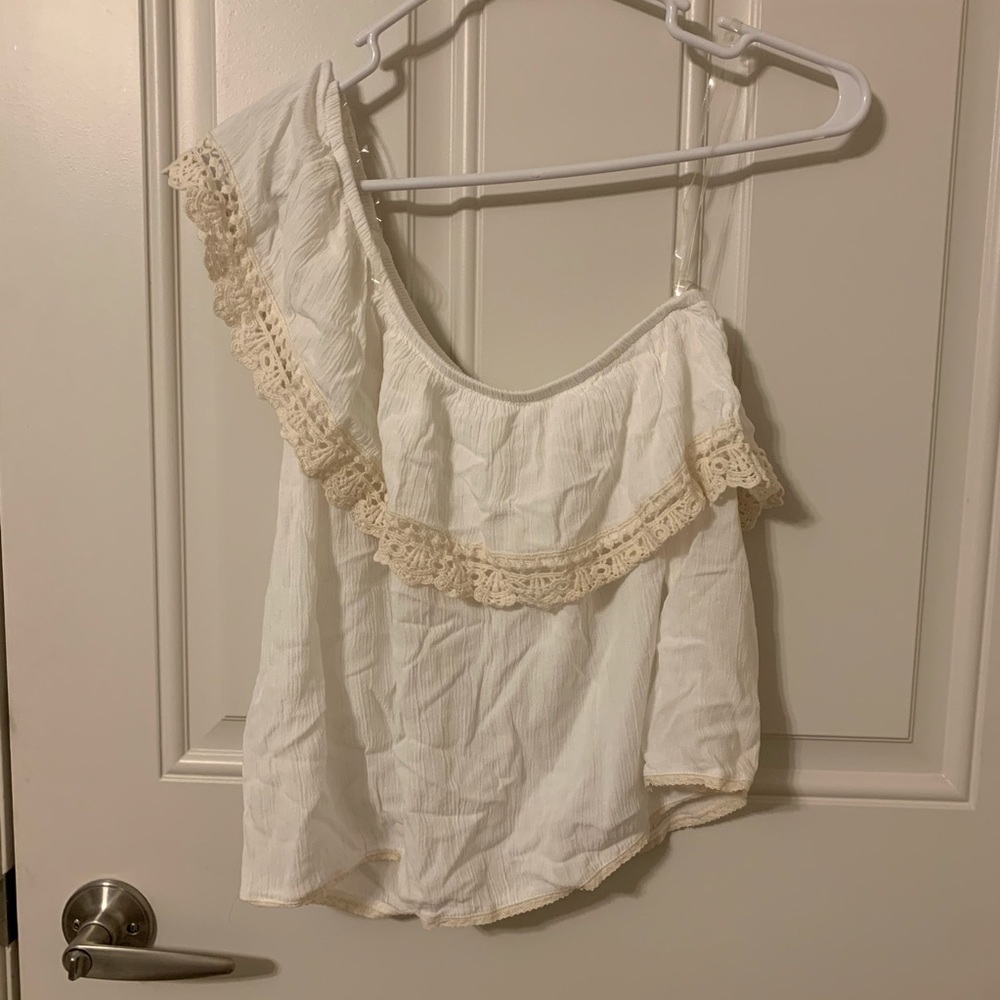 One shoulder women’s blouse